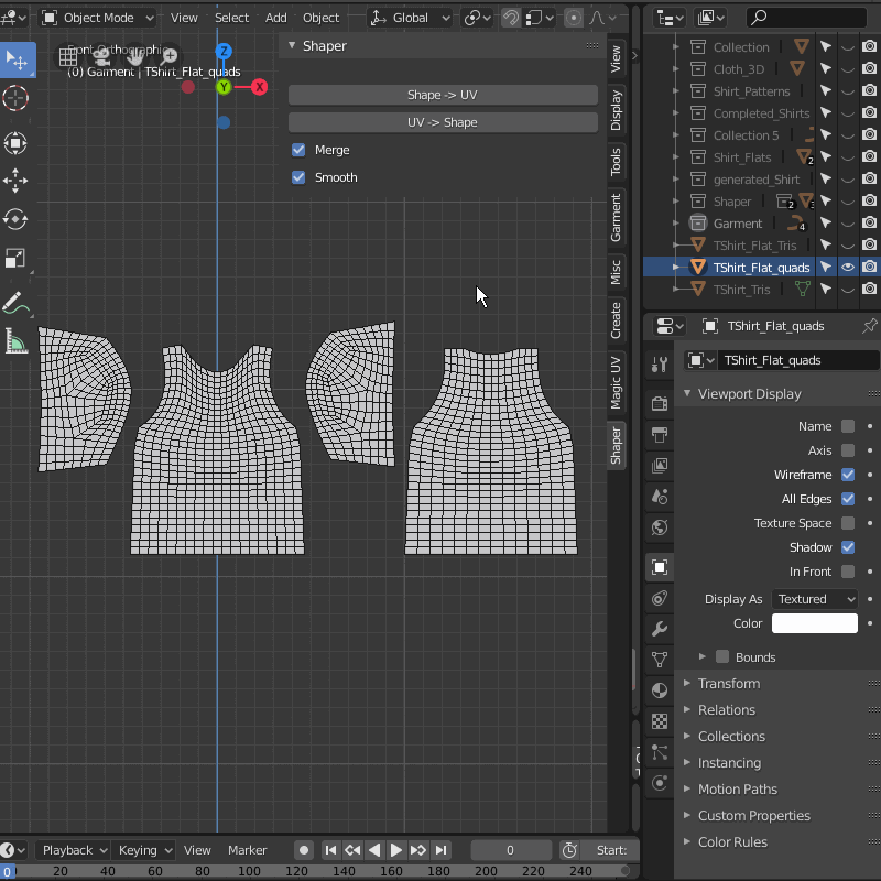 Shape2UV