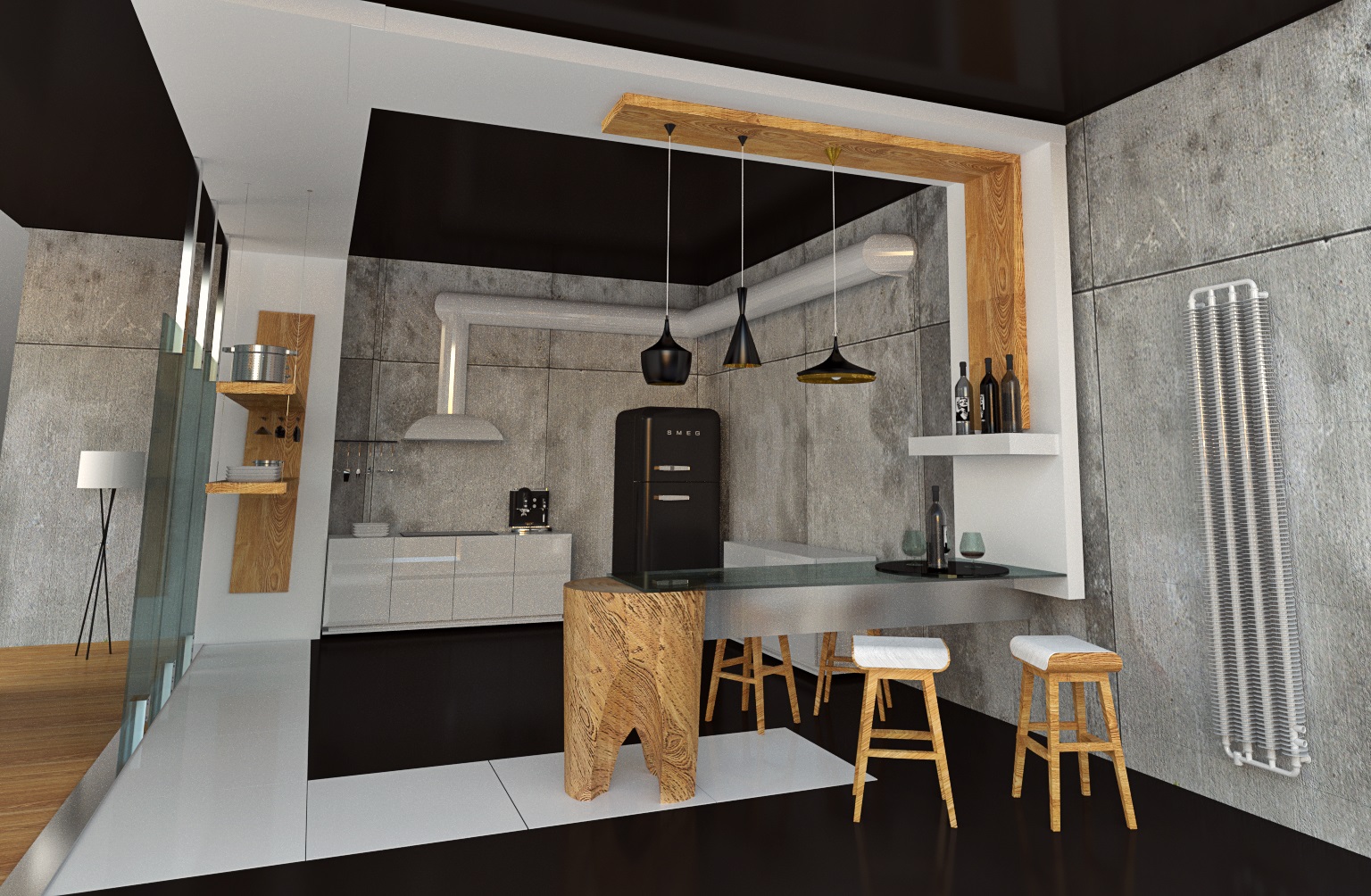 concrete inspirations :) Interior design 68m2 - Finished Projects ...