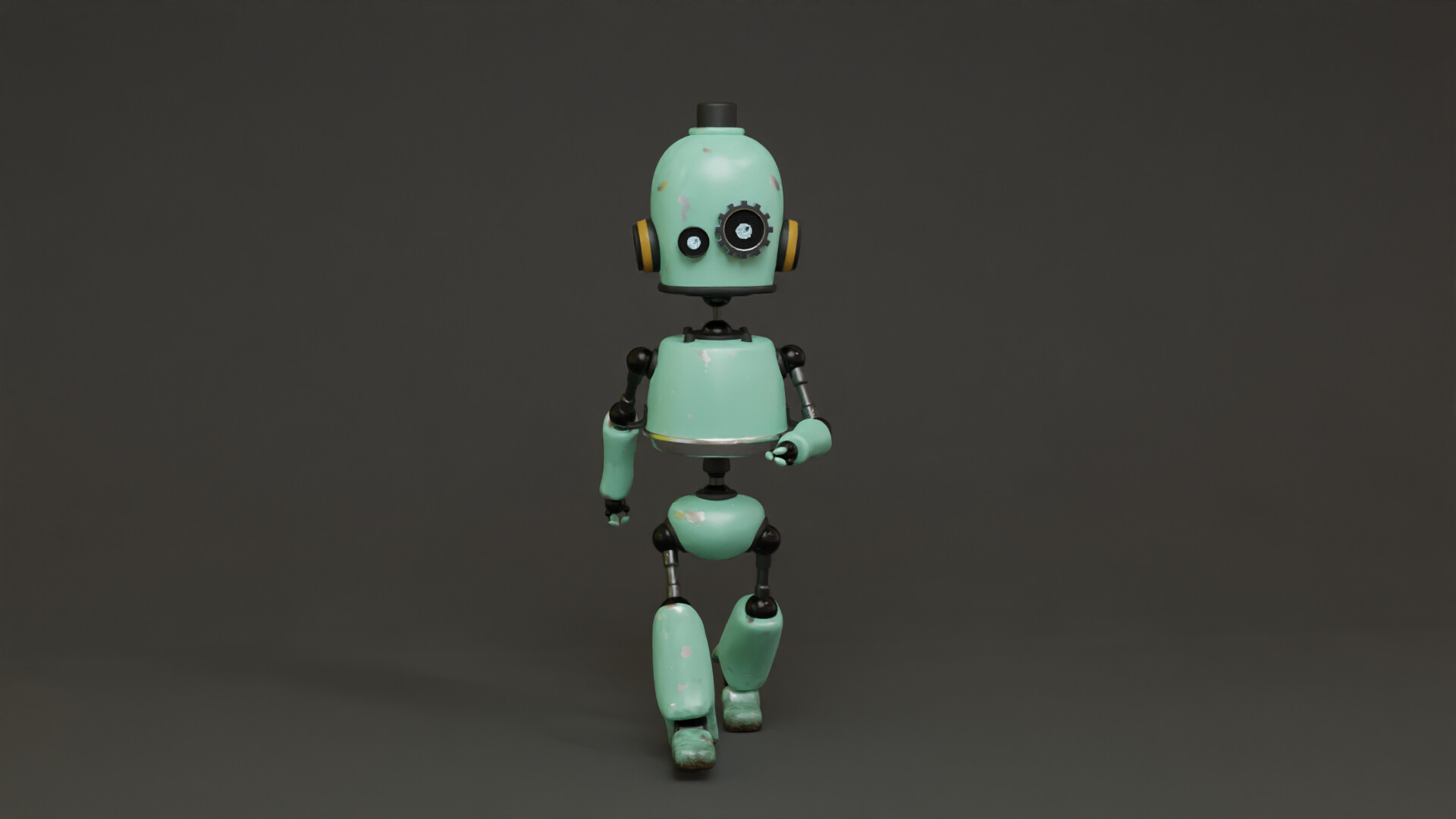 A Simple Robot Walk Cycle - Animations - Blender Artists Community