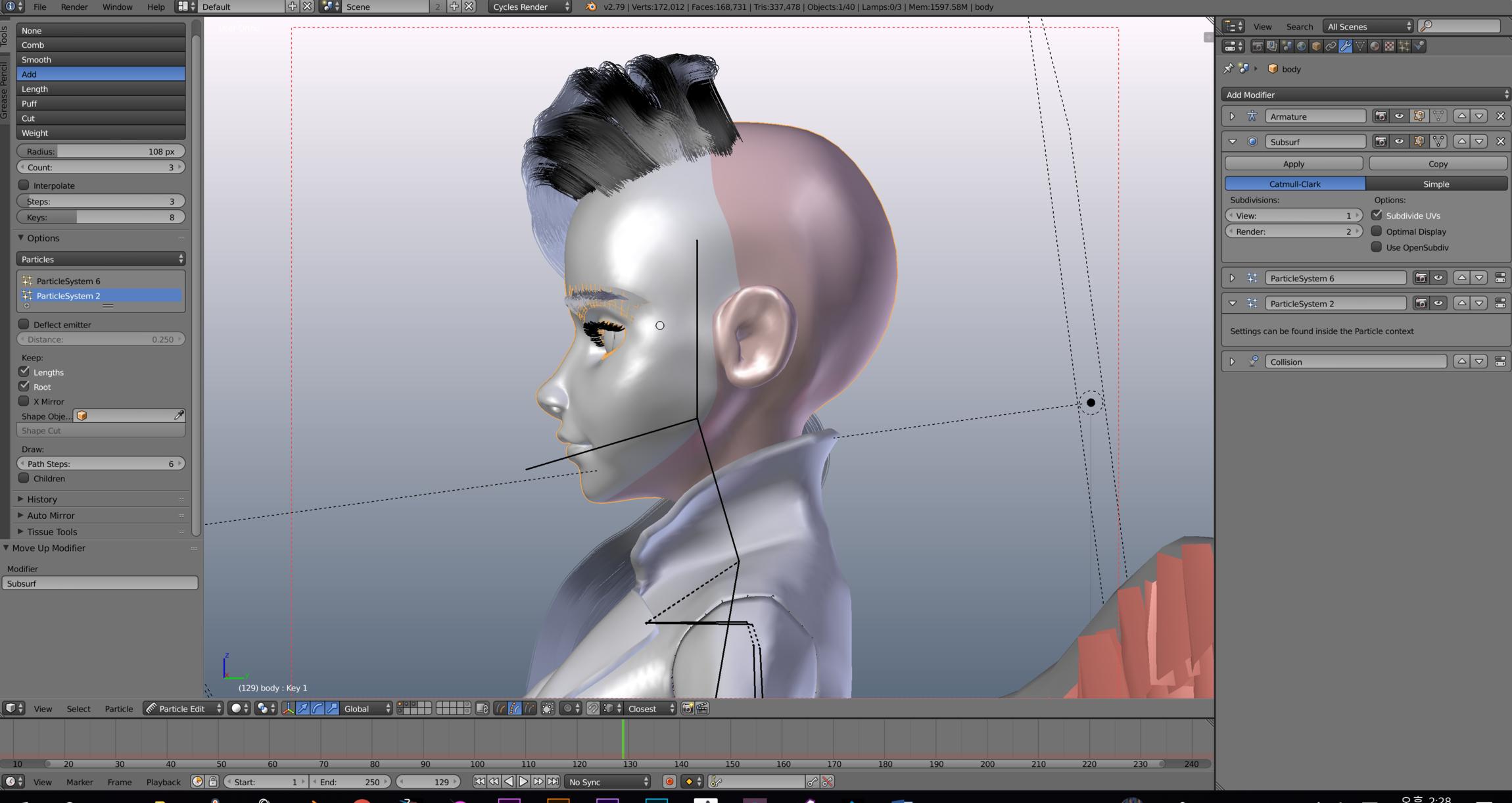 Particle Hair Dissapearing on Edit Mode - Particles and Physics ...