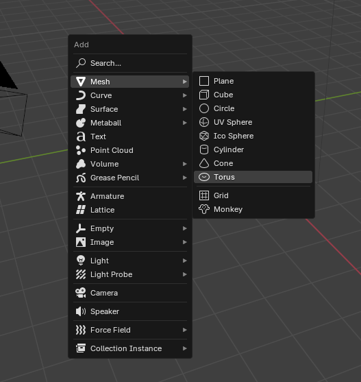 Add torus bottom left corner? - Basics & Interface - Blender Artists ...