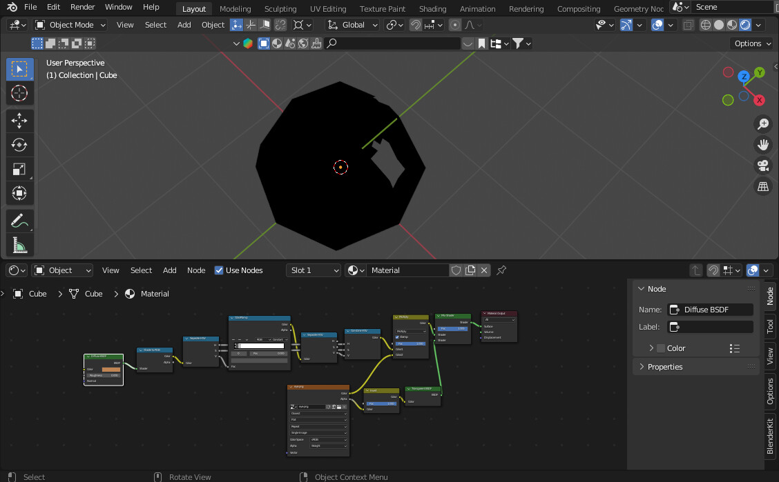 I need help in the transparency of this object - Modeling - Blender ...