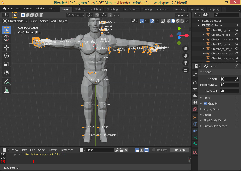 Loading this bone data in Blender 2.8 - Python Support - Blender ...